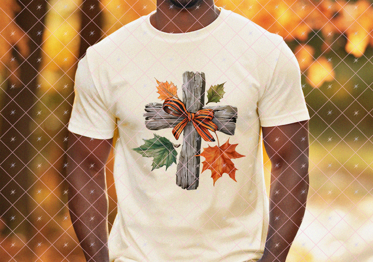 Autumn Wood Cross
