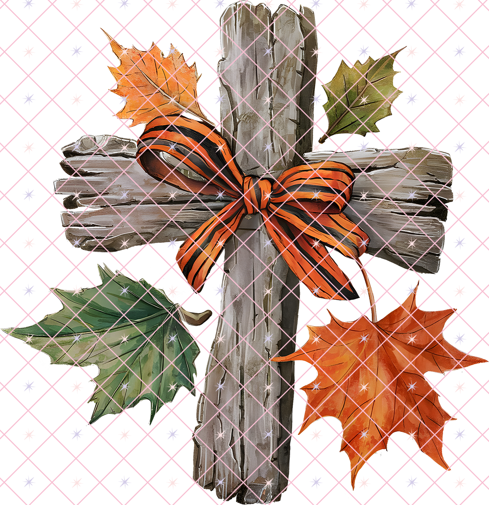 Autumn Wood Cross