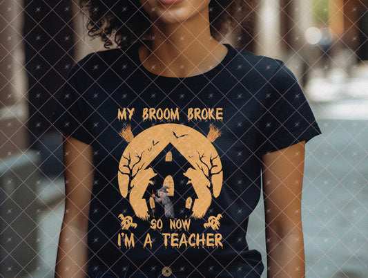 Now I'm A Teacher DTF Transfer