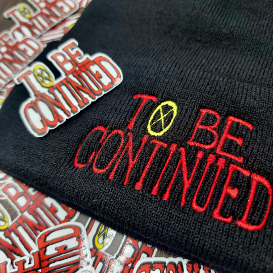 Embroidered Pirate Anime Beanie - To Be Continued Pirate Anime